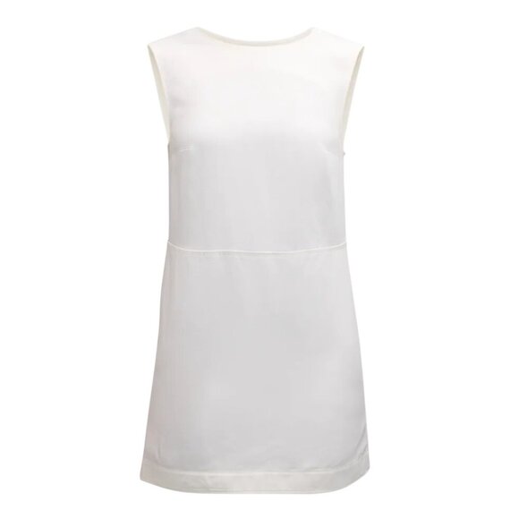 Loulou Studio Hoya Sleeveless Dress in Ivory Medium New Womens Mini backless - Picture 10 of 14